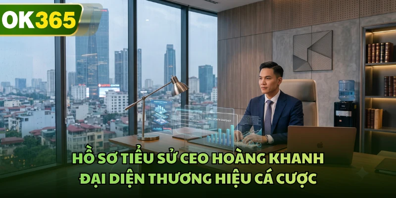 Hồ sơ tiểu sử CEO Hoàng Khanh đại diện thương hiệu cá cược