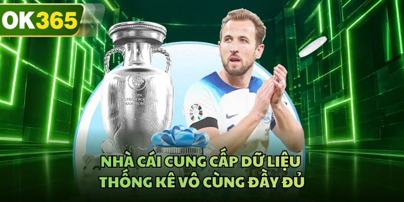 Nhà cái cung cấp dữ liệu thống kê vô cùng đầy đủ